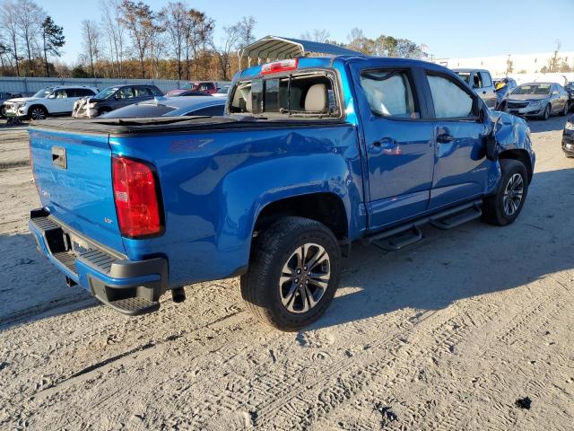 CHEVROLET COLORADO Z 2022 blue  gas 1GCGTDEN9N1133956 photo #4