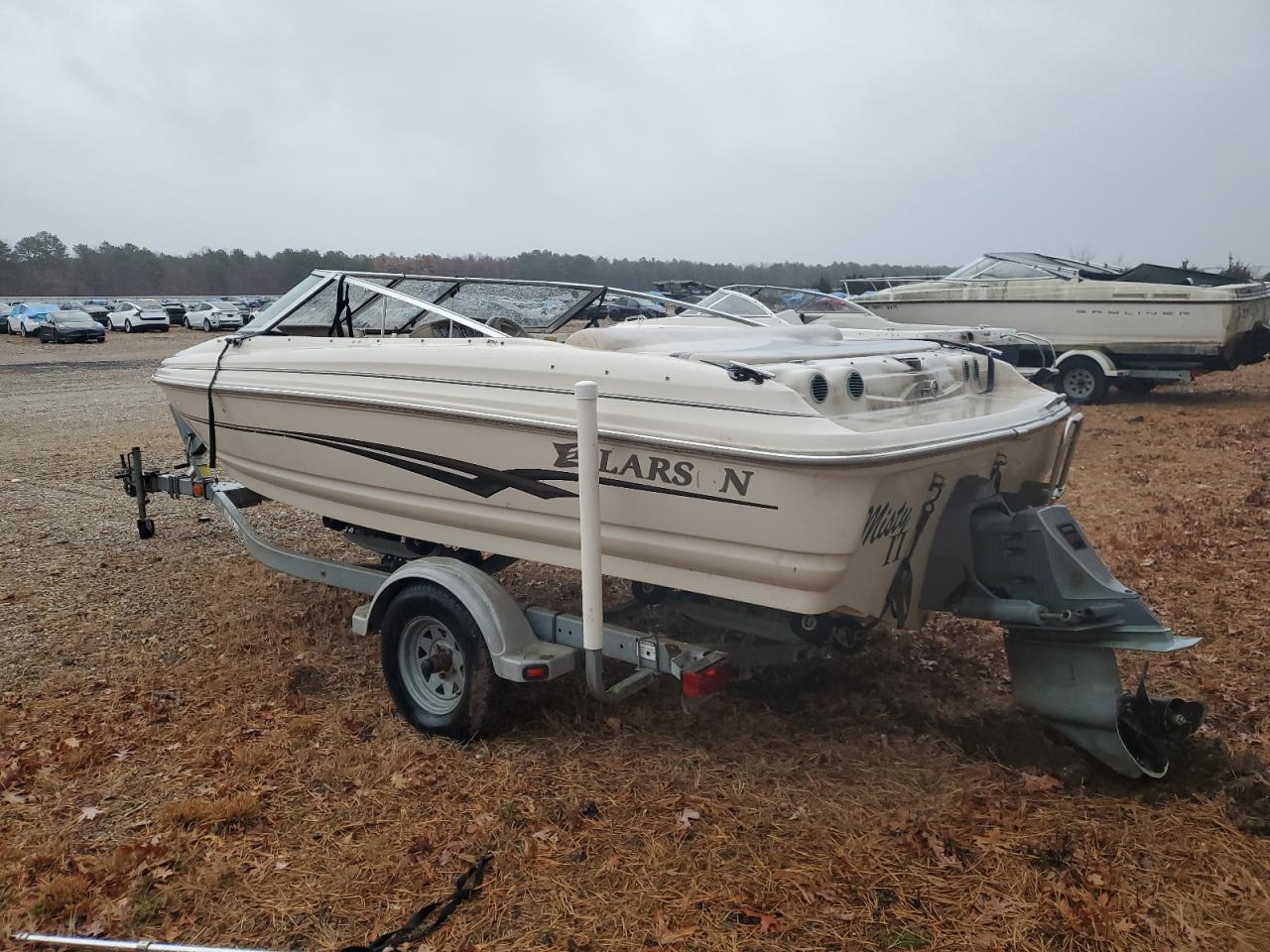 Lot #3036945817 2002 BOAT W/TRAILER