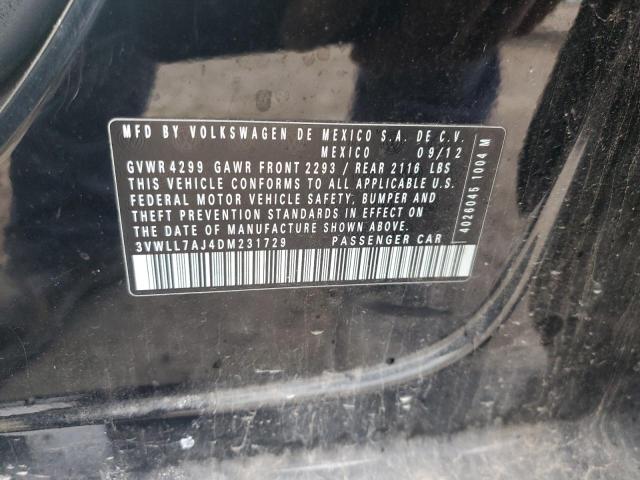 2013 VOLKSWAGEN JETTA TDI - 3VWLL7AJ4DM231729