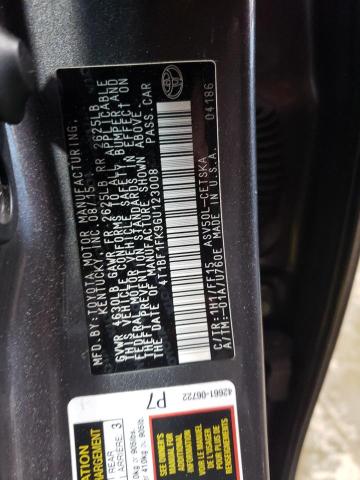 2016 TOYOTA CAMRY LE - 4T1BF1FK9GU123008