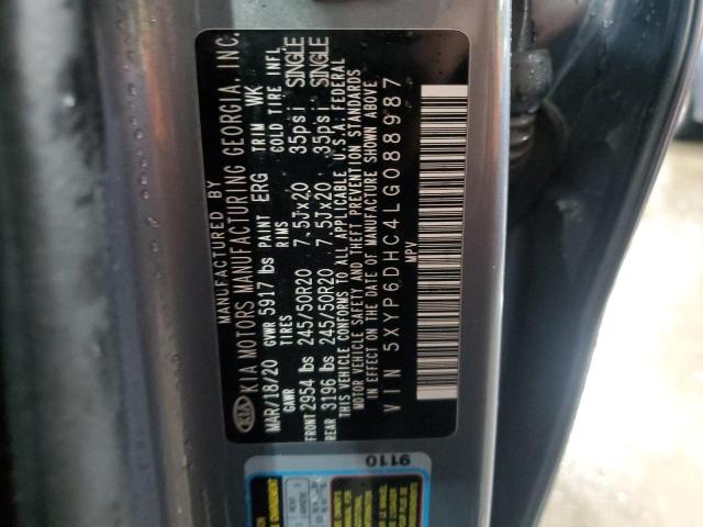 2020 KIA TELLURIDE - 5XYP6DHC4LG088987