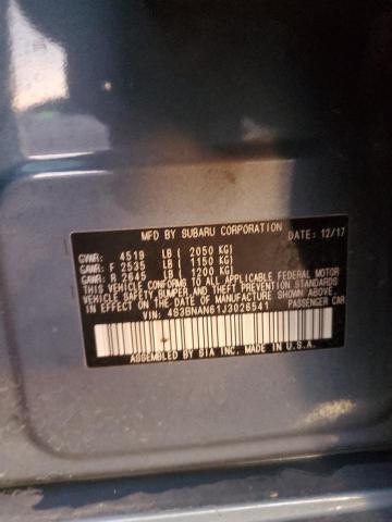 2018 SUBARU LEGACY 2.5 - 4S3BNAN61J3026541