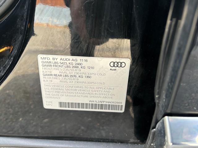 VIN WA1L2AFP1HA082869 2017 AUDI Q5 no.10