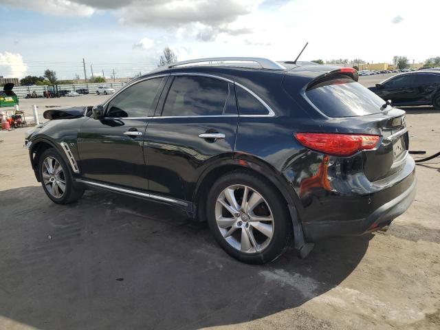 INFINITI FX37 2013 black  gas JN8CS1MW8DM173070 photo #3