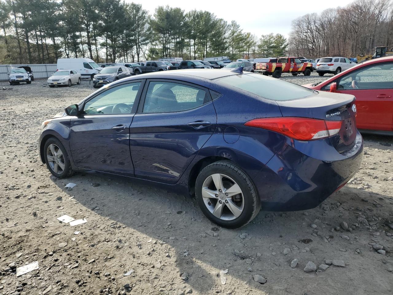 Lot #3034371072 2012 HYUNDAI ELANTRA GL