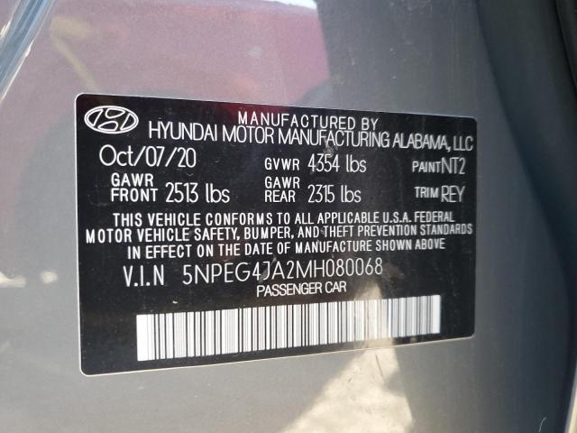 2021 HYUNDAI SONATA SE - 5NPEG4JA2MH080068