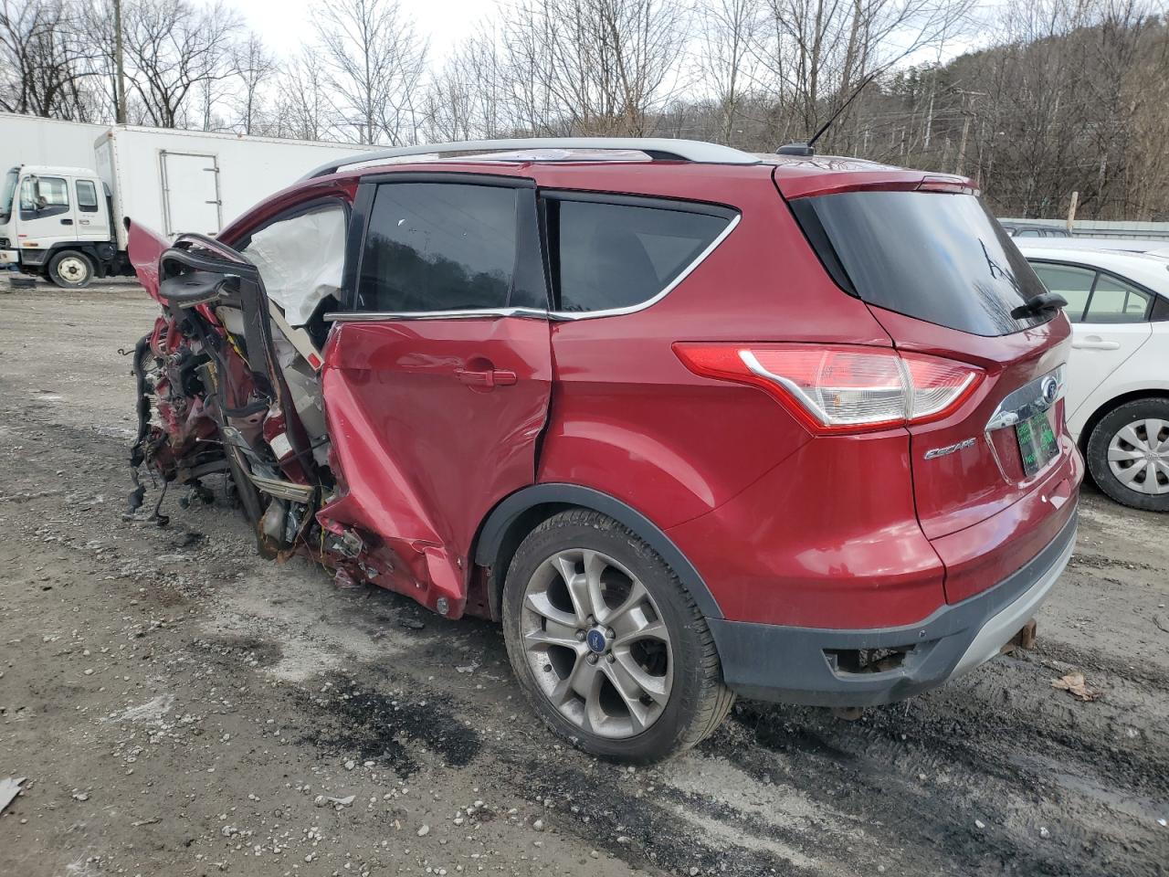 Lot #3034344075 2014 FORD ESCAPE TIT