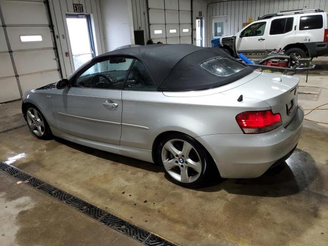 BMW 135 I 2008 silver  gas WBAUN935X8VF54806 photo #3