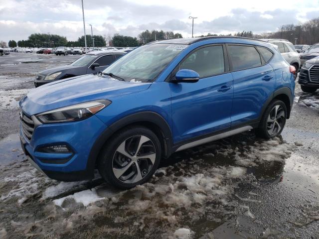 HYUNDAI TUCSON LIM 2017 blue 4dr spor gas KM8J3CA24HU555577 photo #1