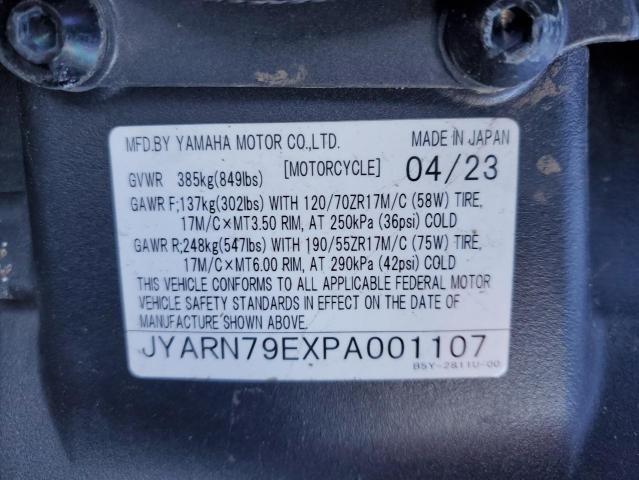 2023 YAMAHA MTN1000 JYARN79EXPA001107