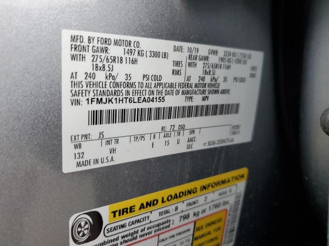 2020 FORD EXPEDITION - 1FMJK1HT6LEA04155