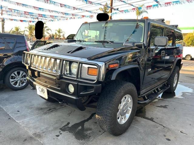 HUMMER H2 2003 black 4dr spor gas 5GRGN23U23H145183 photo #3