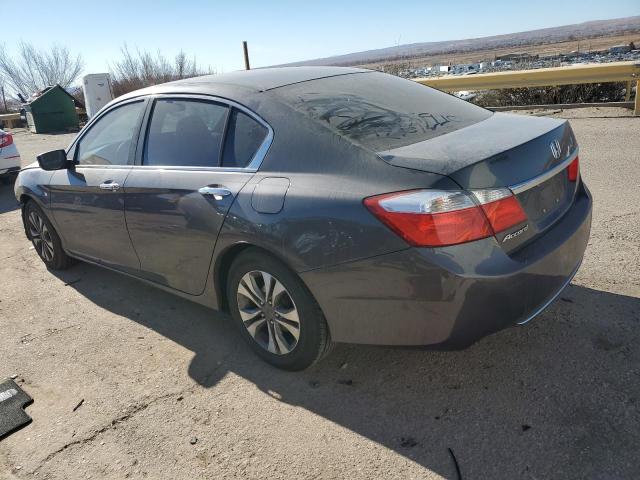 HONDA ACCORD LX 2013 silver sedan 4d gas 1HGCR2F39DA055855 photo #3