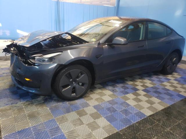 TESLA MODEL 3 2022 gray  electric 5YJ3E1EA0NF290819 photo #1