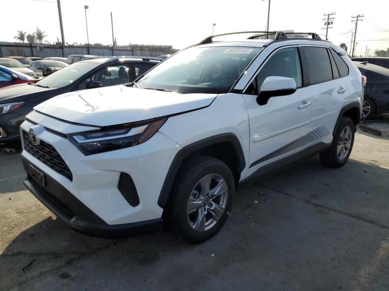 Lot #3034263087 2022 TOYOTA RAV4 XLE