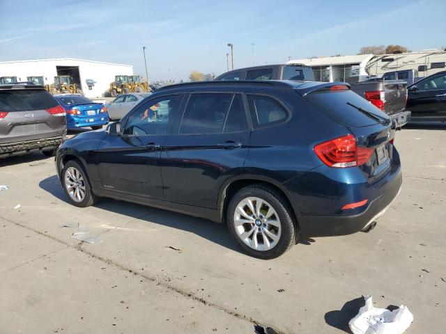 BMW X1 XDRIVE2 2013 blue station gas WBAVL1C55DVR85539 photo #3