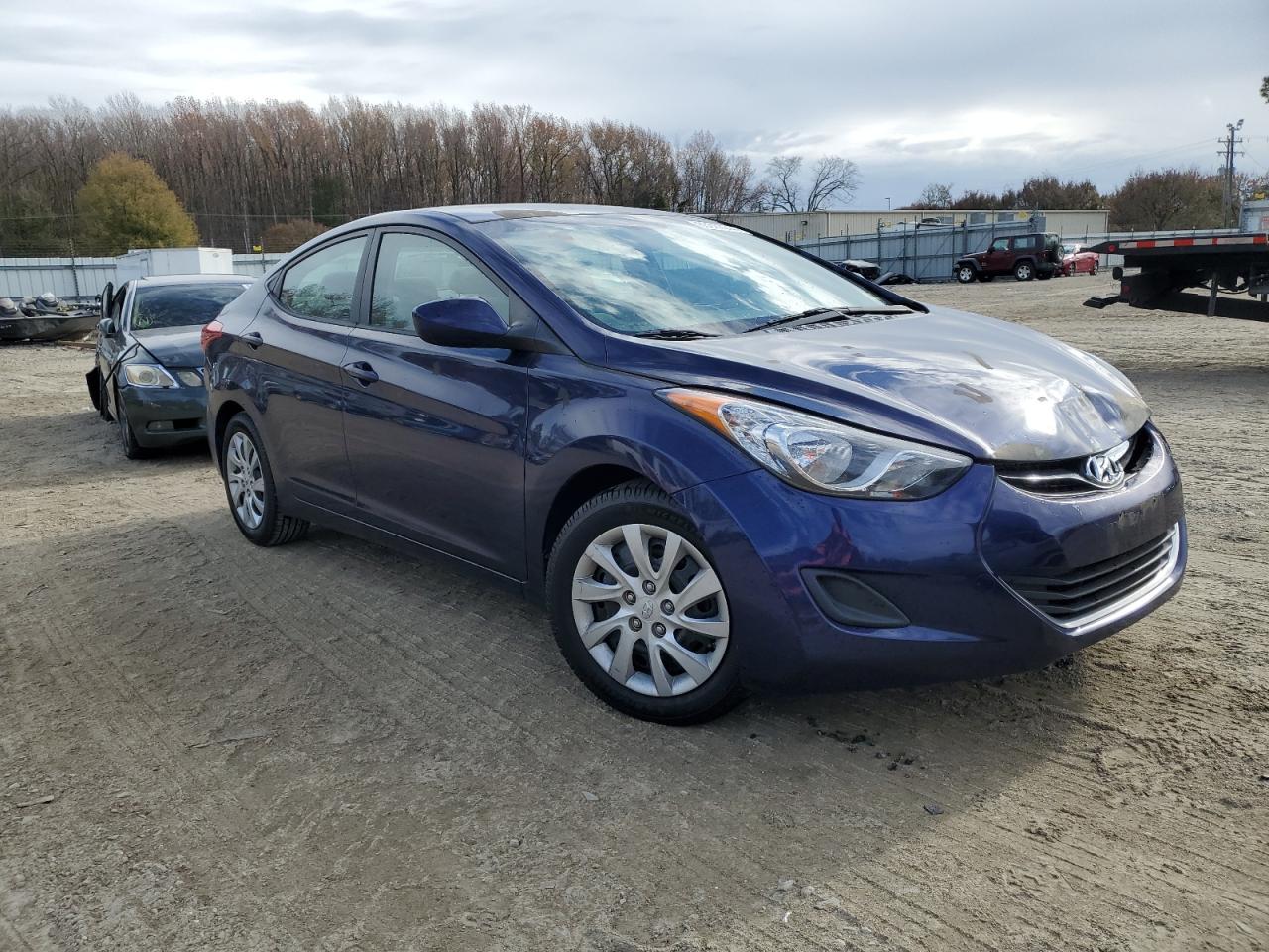 Lot #3028387843 2012 HYUNDAI ELANTRA GL