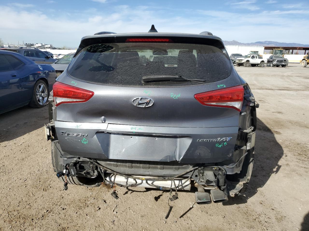 Lot #3037223488 2016 HYUNDAI TUCSON LIM