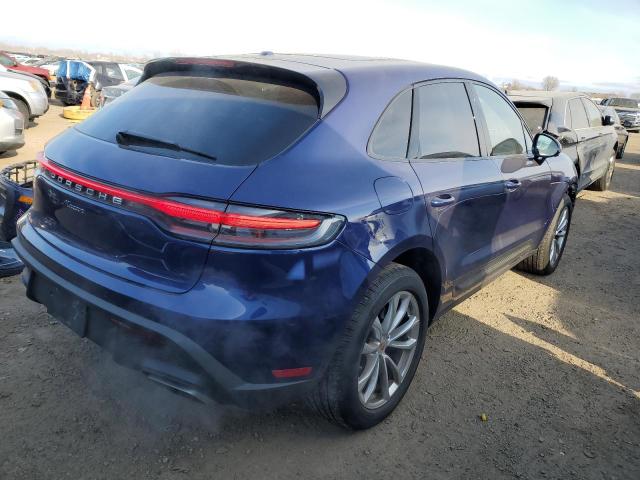 PORSCHE MACAN BASE 2023 blue  gas WP1AA2A59PLB21074 photo #4