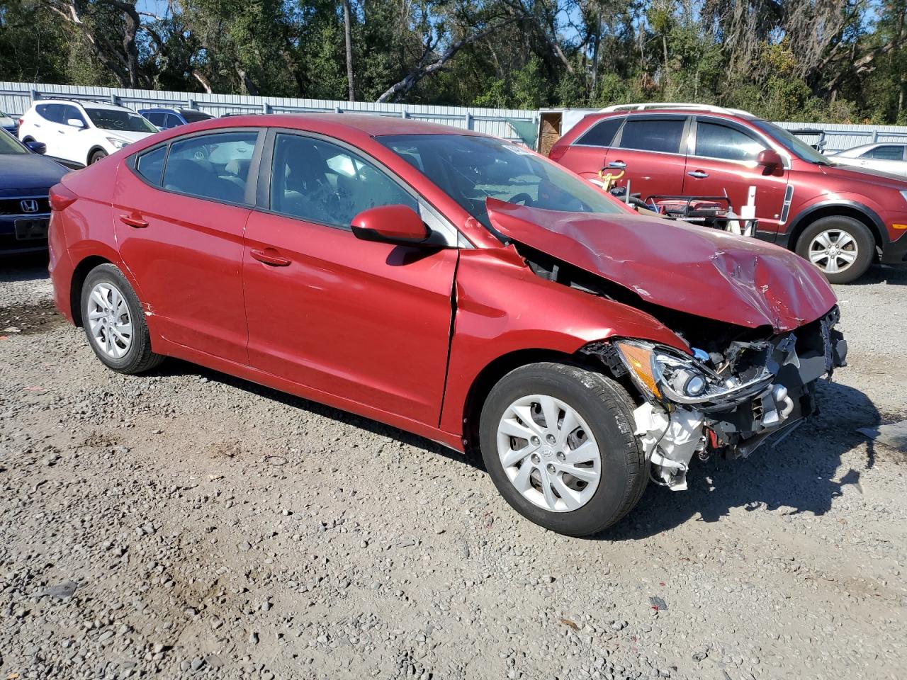 Lot #3041774426 2017 HYUNDAI ELANTRA SE