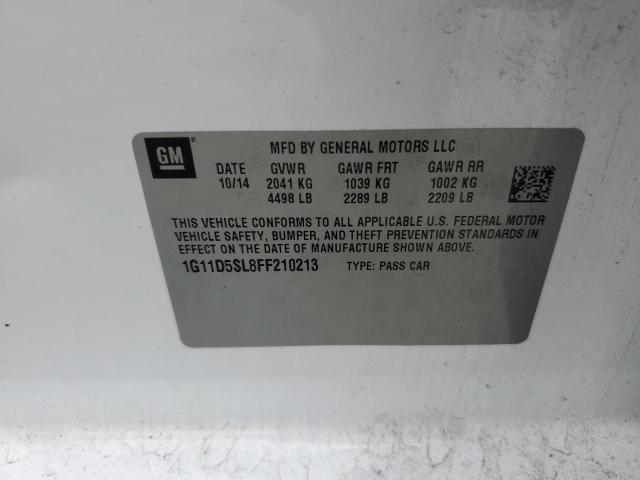 2015 CHEVROLET MALIBU 2LT - 1G11D5SL8FF210213