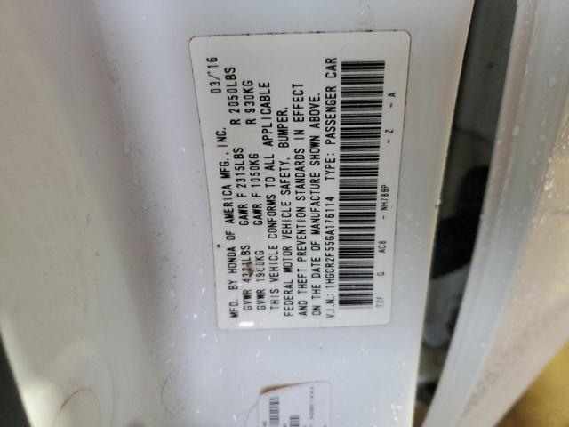 2016 HONDA ACCORD SPO - 1HGCR2F55GA176114