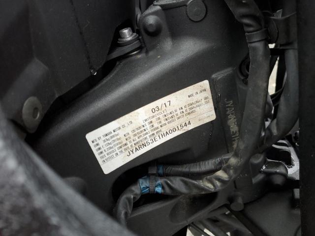 2017 YAMAHA FZ09 JYARN53E1HA001544
