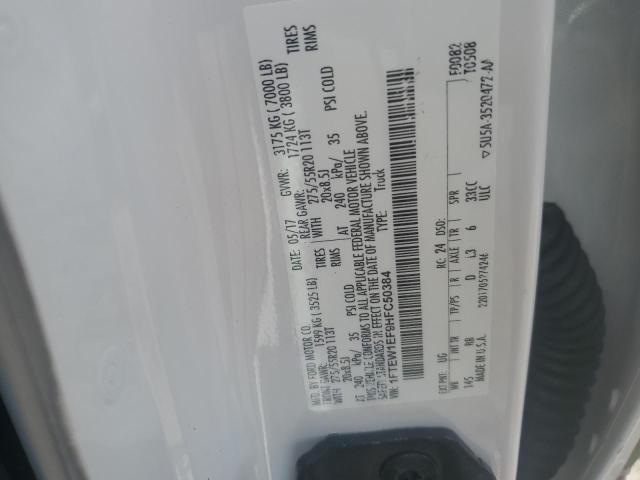 2017 FORD F150 SUPER - 1FTEW1EF9HFC50384