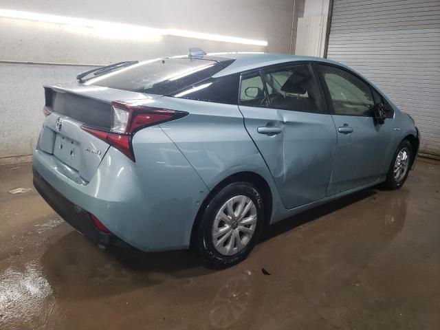 TOYOTA PRIUS L 2020 blue  hybrid engine JTDKARFU4L3113814 photo #4