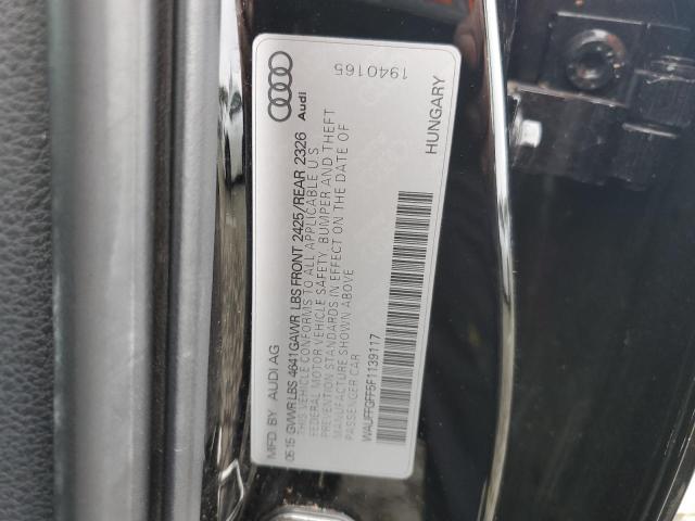 2015 AUDI S3 PRESTIG - WAUFFGFF5F1139117