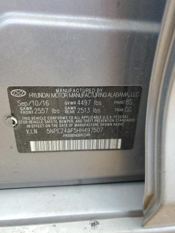 2017 HYUNDAI SONATA SE - 5NPE24AF5HH497507