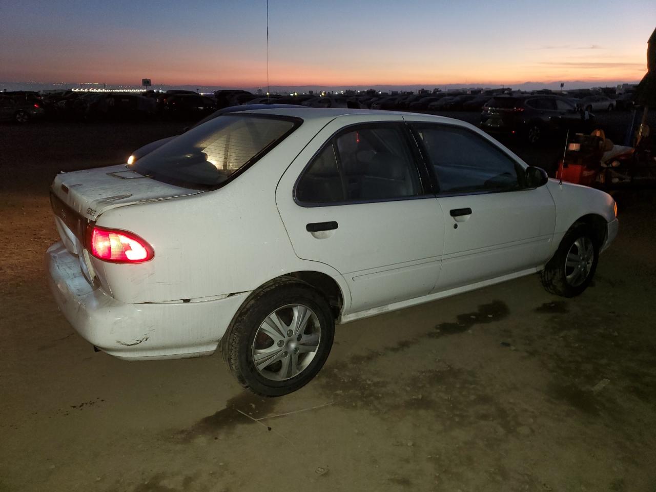 Lot #3030670105 1995 NISSAN SENTRA BAS