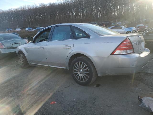 MERCURY MONTEGO PR 2007 silver sedan 4d gas 1MEHM42137G603044 photo #3