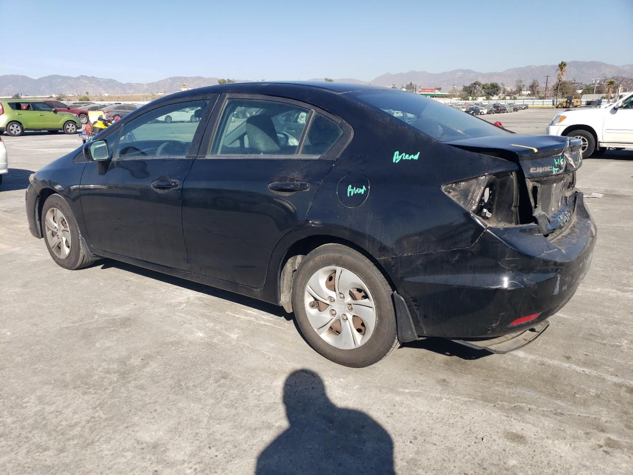 Lot #3029470713 2015 HONDA CIVIC LX