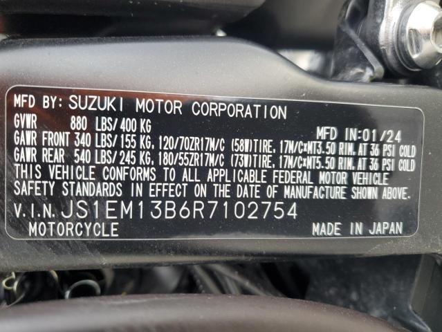 2024 SUZUKI GSX800 F JS1EM13B6R7102754