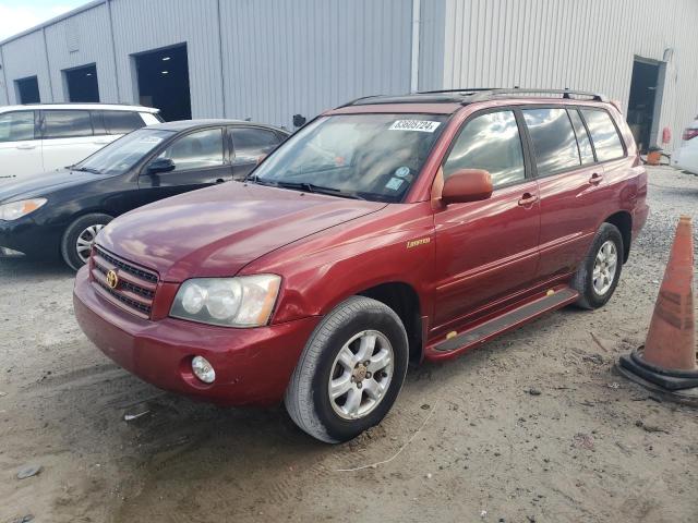 2002 TOYOTA HIGHLANDER #3024030235