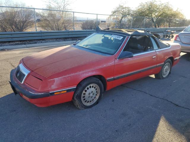 CHRYSLER LEBARON 1989 red  gas 1C3XJ45K0KG251502 photo #1