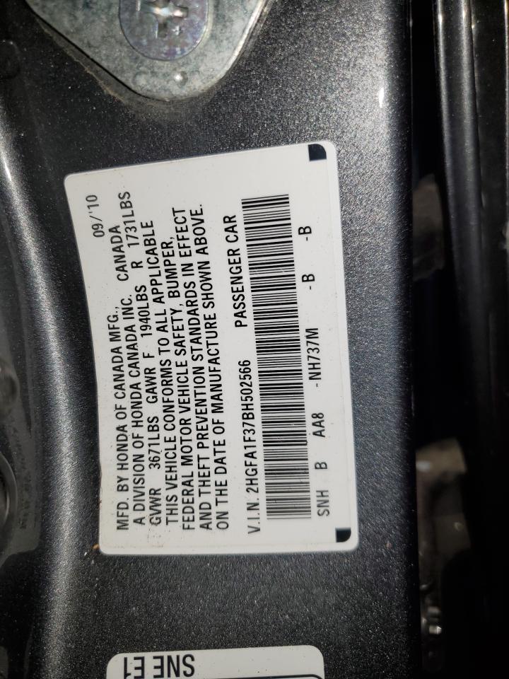 Lot #3025985961 2011 HONDA CIVIC VP