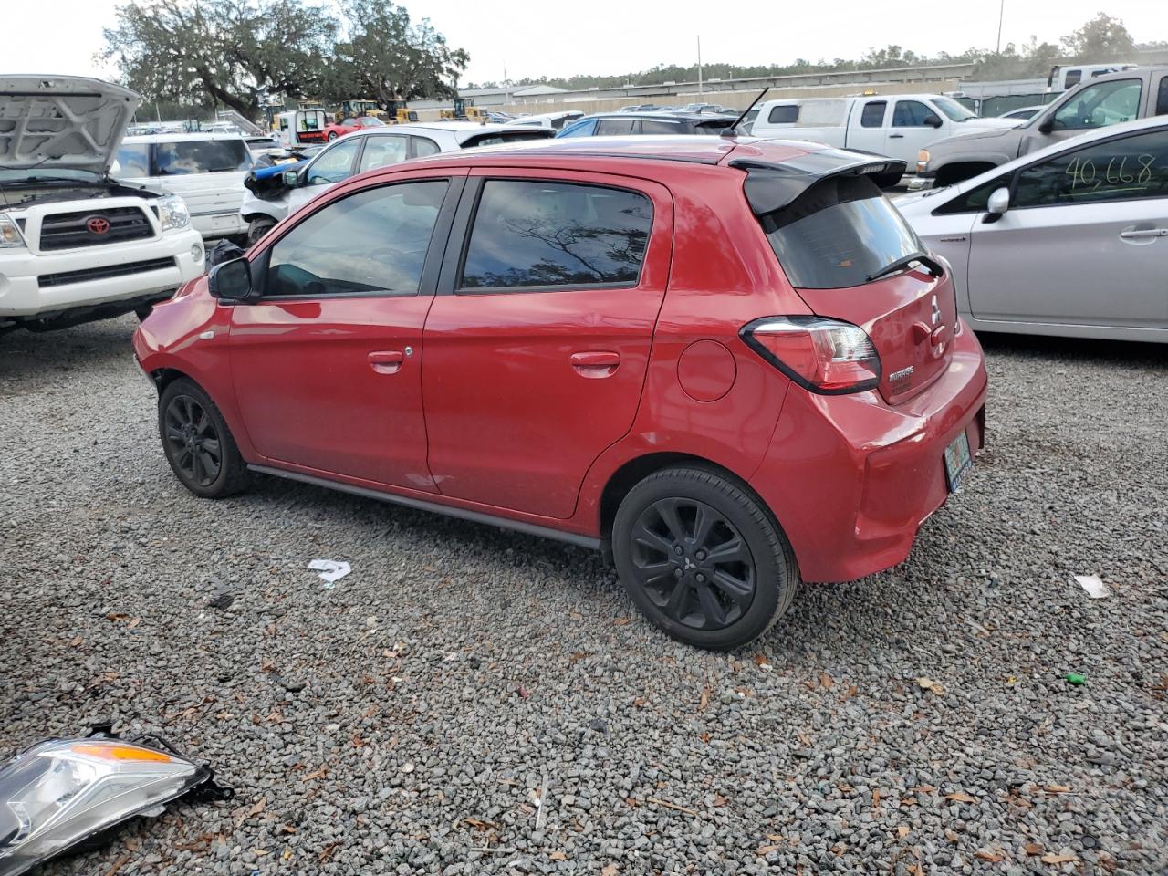 Lot #3044613201 2022 MITSUBISHI MIRAGE SE