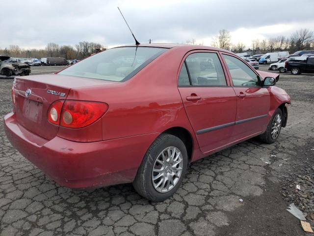 TOYOTA COROLLA CE 2007 red  gas JTDBR32EX70114560 photo #4