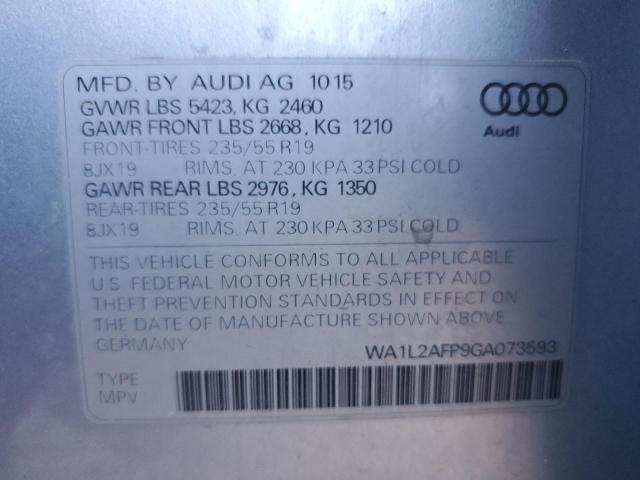 VIN WA1L2AFP9GA073593 2016 AUDI Q5 no.14