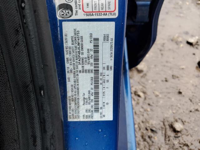 2018 FORD FIESTA SE - 3FADP4BJ6JM145753