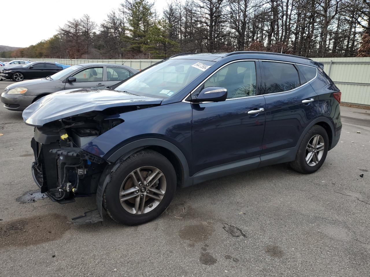 Lot #3034284145 2017 HYUNDAI SANTA FE S