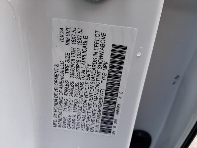 2024 HONDA CR-V EXL - 7FARS4H76RE017771