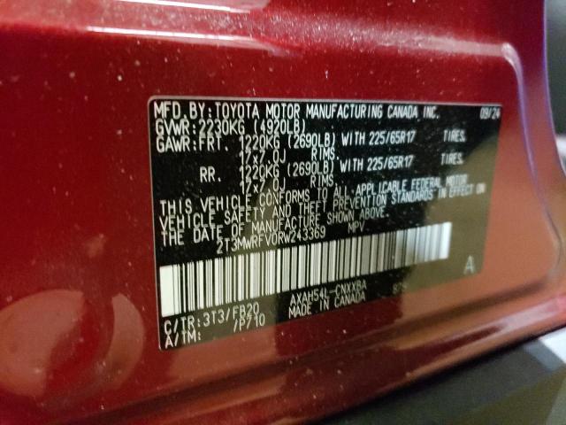 2024 TOYOTA RAV4 LE - 2T3MWRFV0RW243369