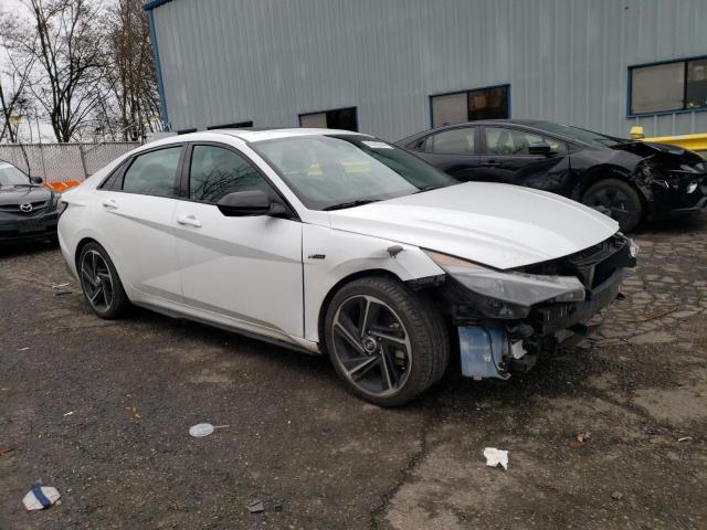 Vin: kmhlr4af8mu188564, lot: 86292944, hyundai elantra n line 20214