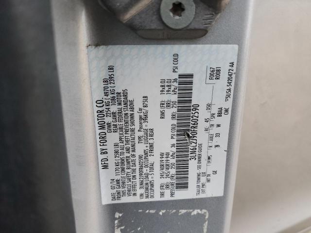 2015 LINCOLN MKZ - 3LN6L2J90FR602590