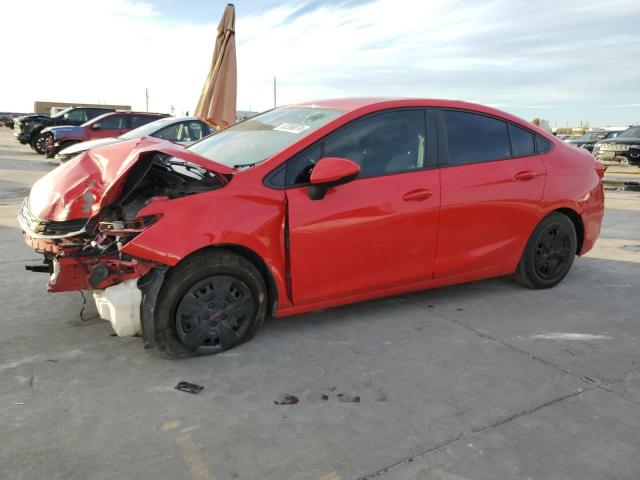 CHEVROLET CRUZE LS 2018 red  gas 1G1BC5SM4J7194045 photo #1