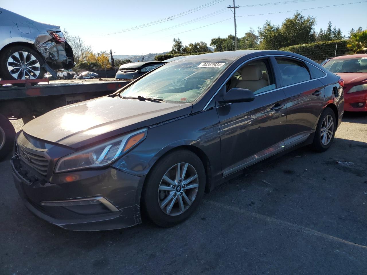 Lot #3024134870 2015 HYUNDAI SONATA SE