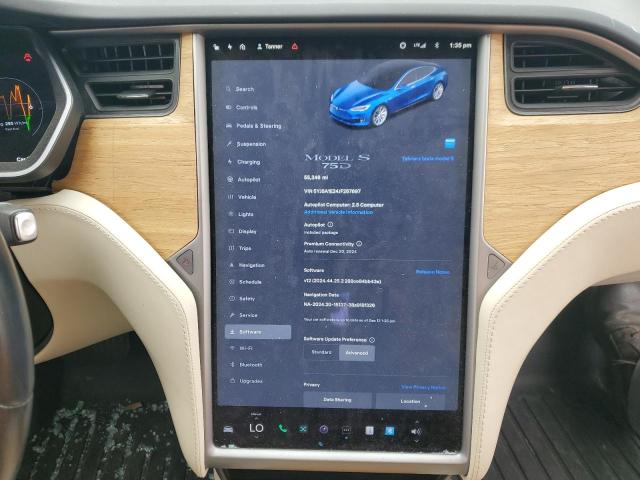 VIN 5YJSA1E24JF267697 2018 TESLA MODEL S no.9